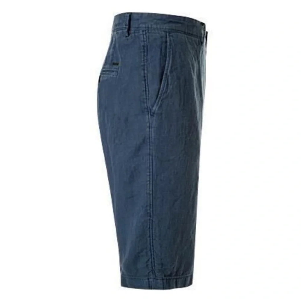 HUGO BOSS Rigan Regular Fit Linen Shorts